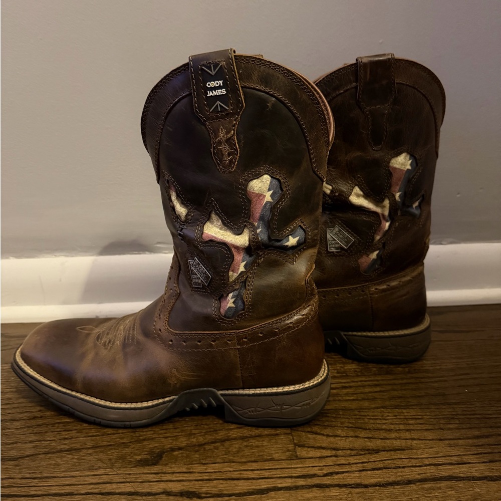 Cody James Men's Brown Western Boots